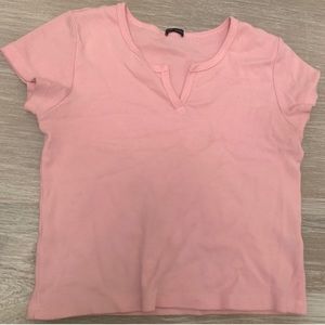 Brandy Melville pink short sleeve top💕💕